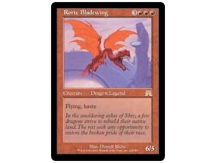 Rorix Bladewing (Foil NE, Stav Near Mint)