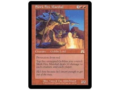 Skirk Fire Marshal (Foil NE, Stav Near Mint)
