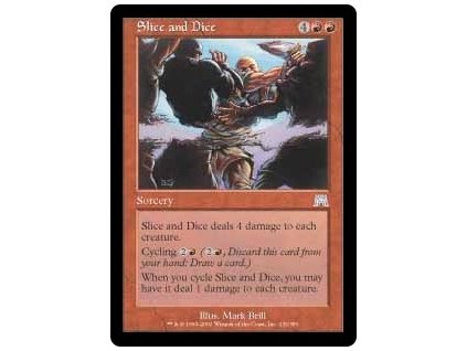 Slice and Dice (Foil NE, Stav Near Mint)