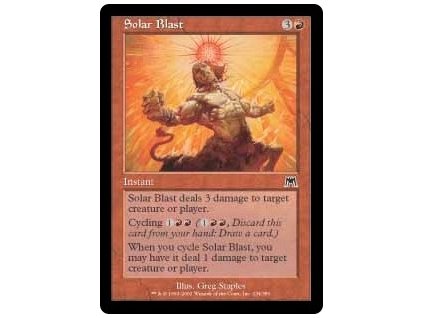 Solar Blast (Foil NE, Stav Near Mint)