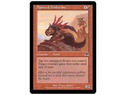 Spurred Wolverine (Foil ANO, Stav Near Mint)