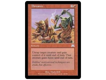 Threaten (Foil ANO, Stav Light Played)