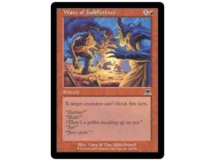 Wave of Indifference