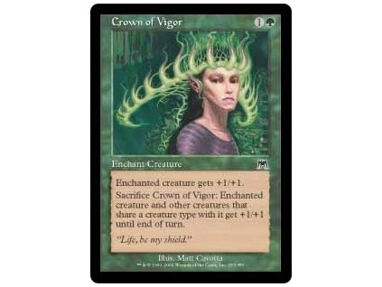 Crown of Vigor (Foil NE, Stav Near Mint)