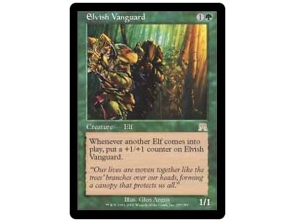 Elvish Vanguard (Foil NE, Stav Near Mint)