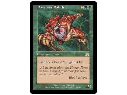 Ravenous Baloth (Foil NE, Stav Near Mint)