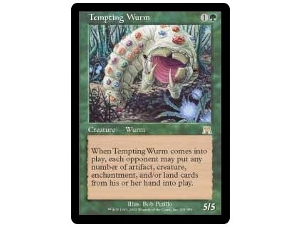 Tempting Wurm (Foil NE, Stav Light Played)