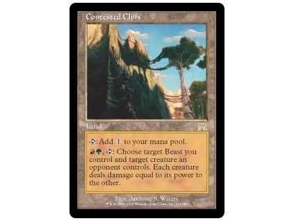 Contested Cliffs (Foil NE, Stav Played)