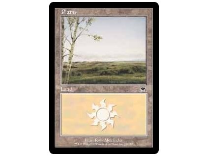 Plains (Foil ANO, Stav Near Mint)