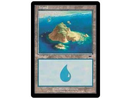 Island - NON ENG CHI (Foil NE, Stav Near Mint)