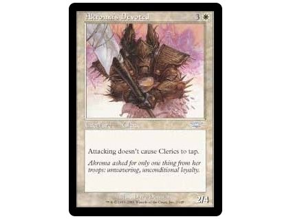 Akroma's Devoted (Foil NE, Stav Near Mint)