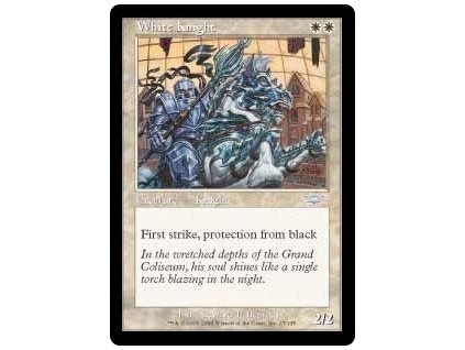 White Knight (Foil NE, Stav Near Mint)