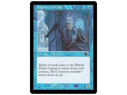 Fugitive Wizard (Foil NE, Stav Near Mint)