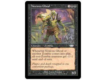 Noxious Ghoul (Foil NE, Stav Light Played)