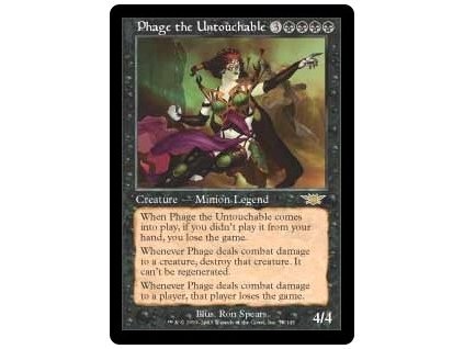 Phage the Untouchable (Foil NE, Stav Played)