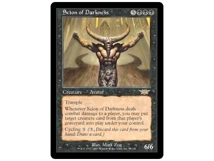 Scion of Darkness (Foil NE, Stav Light Played)