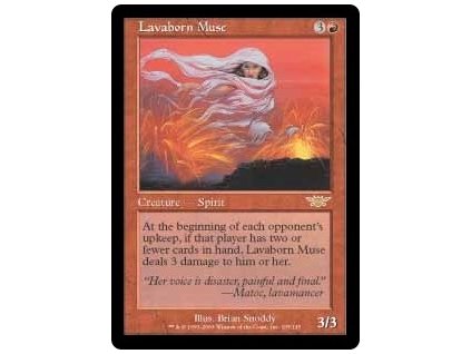 Lavaborn Muse (Foil NE, Stav Played)