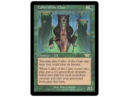 Caller of the Claw (Foil NE, Stav Played)