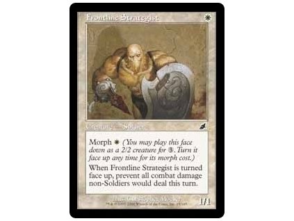 Frontline Strategist (Foil NE, Stav Near Mint)