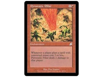 Pyrostatic Pillar