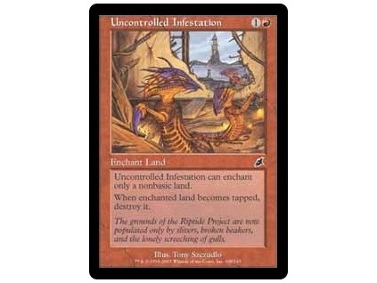 Uncontrolled Infestation (Foil NE, Stav Near Mint)