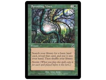 Sprouting Vines (Foil NE, Stav Near Mint)