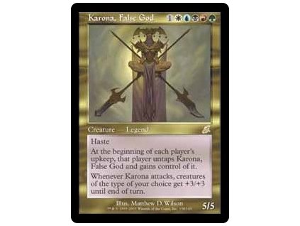 Karona, False God - SP (Foil NE, Stav Light Played)