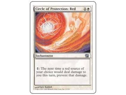 Circle of Protection: Red (Foil NE, Stav Near Mint)