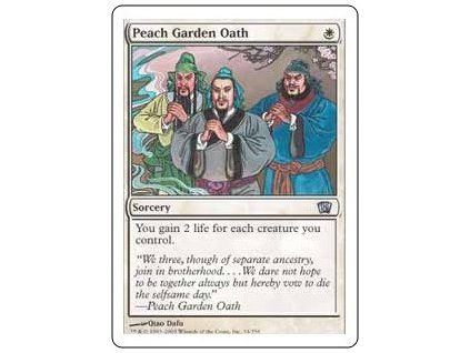 Peach Garden Oath