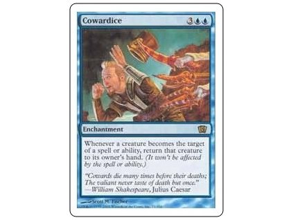 Cowardice (Foil NE, Stav Near Mint)