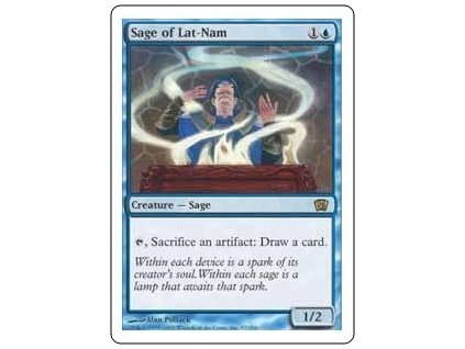 Sage of Lat-Nam (Foil NE, Stav Near Mint)