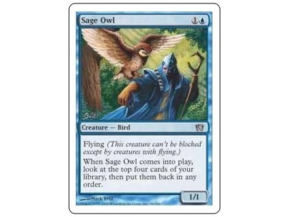 Sage Owl (Foil NE, Stav Near Mint)