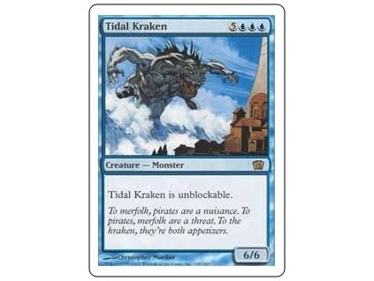 Tidal Kraken (Foil NE, Stav Light Played)