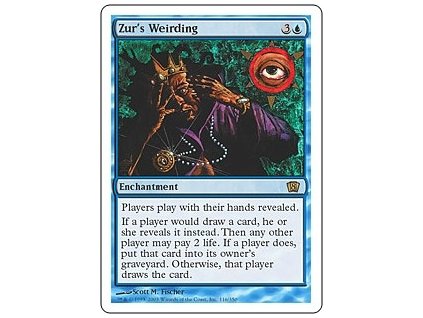 Zur's Weirding (Foil NE, Stav Near Mint)