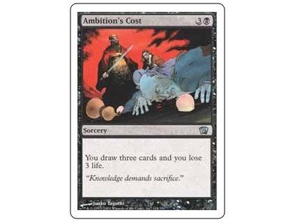Ambition's Cost