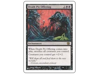 Death Pit Offering (Foil NE, Stav Light Played)