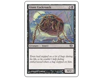 Giant Cockroach (Foil NE, Stav Near Mint)
