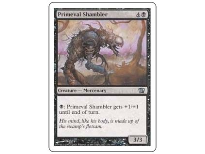 Primeval Shambler (Foil NE, Stav Near Mint)