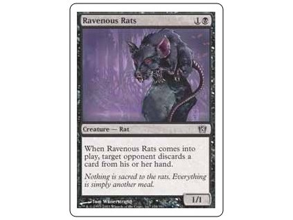 Ravenous Rats (Foil NE, Stav Near Mint)