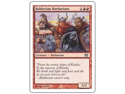 Balduvian Barbarians (Foil ANO, Stav Near Mint)