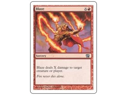 Blaze (Foil NE, Stav Near Mint)
