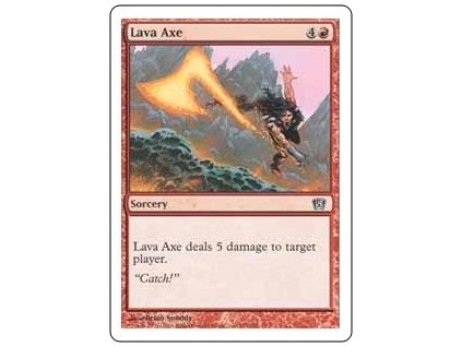 Lava Axe (Foil NE, Stav Near Mint)
