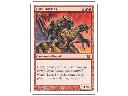 Lava Hounds (Foil NE, Stav Near Mint)