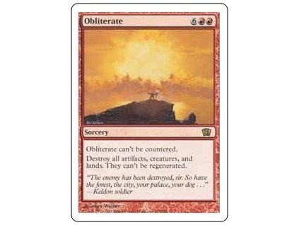 Obliterate (Foil NE, Stav Near Mint)
