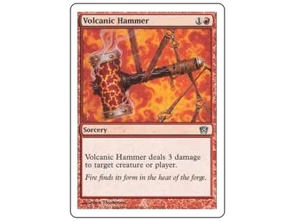 Volcanic Hammer (Foil NE, Stav Near Mint)