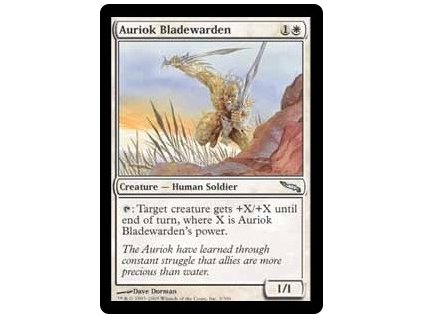 Auriok Bladewarden (Foil ANO, Stav Near Mint)