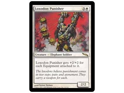 Loxodon Punisher (Foil NE, Stav Played)