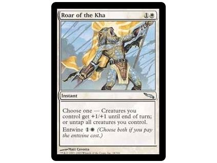 Roar of the Kha (Foil NE, Stav Near Mint)