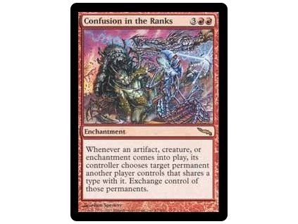 Confusion in the Ranks