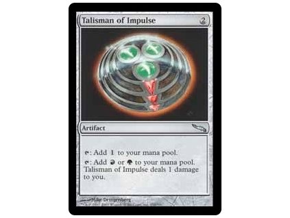 Talisman of Impulse (Foil ANO, Stav Light Played)